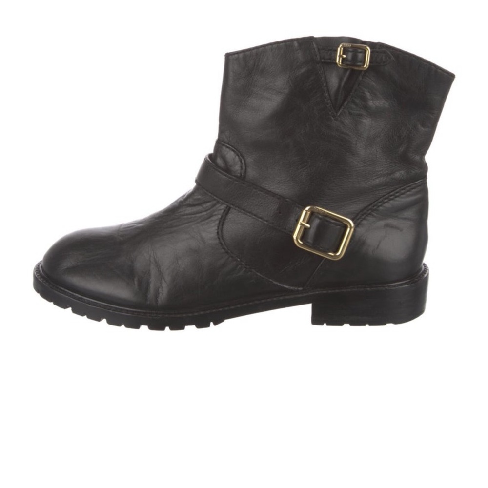 Marc Jacobs Leather Moto Booties